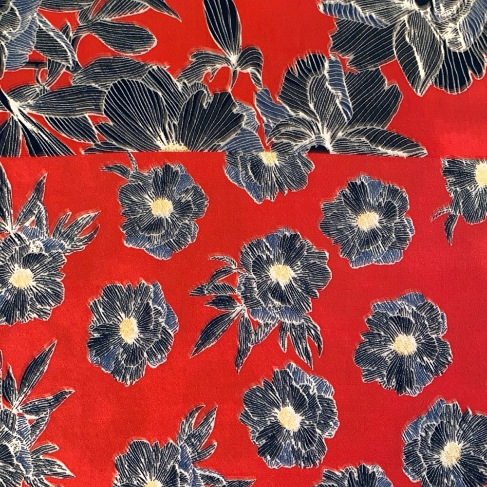 JJill Geranium Floral Print Midi Dress - Picture 9 of 14